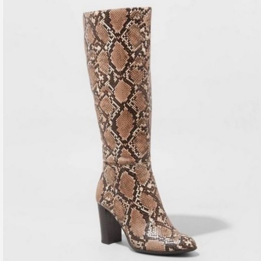 A New Day Snake Print Boots